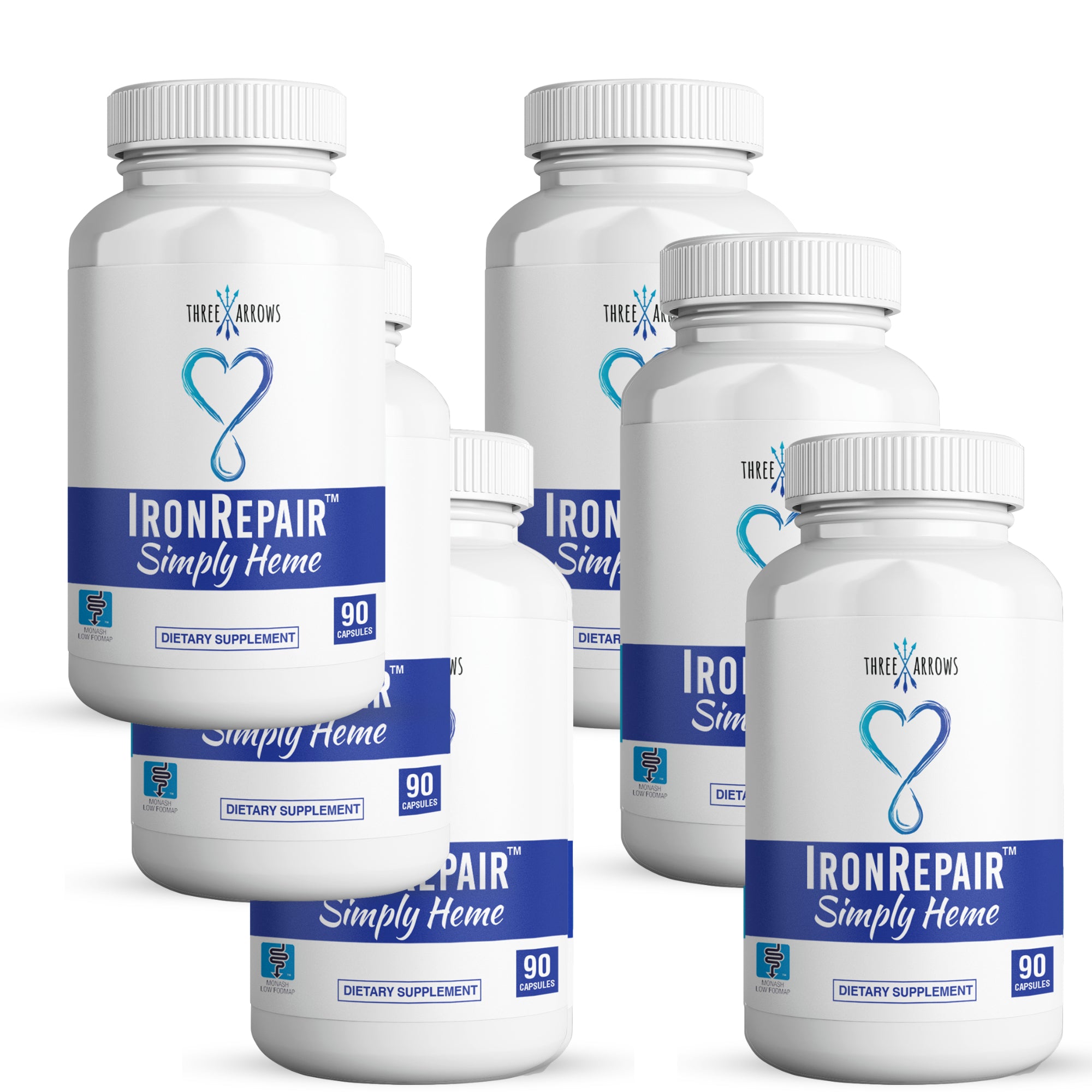 Iron Repair Simply Heme 6 Pack – Three Arrows Nutra